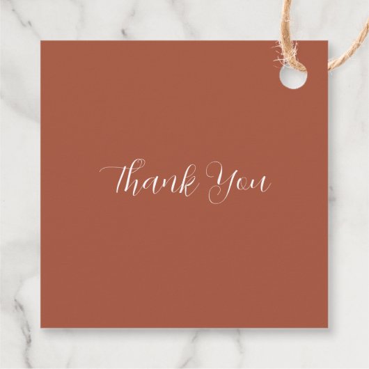 Mexicaanse Boho Barro Bruidsfeest Bedankjes Labels (Achterkant)