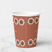 Mexicaanse Boho Barro Bruidsfeest Papieren Bekers (Rechts)