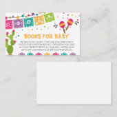 Mexicaanse Boho Fiesta Baby shower Boeken voor Bab Visitekaartje (Voorkant / Achterkant)