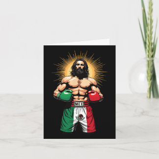 Mexicaanse Boksen Jezus Christus Mex Boksen Shorts Kaart