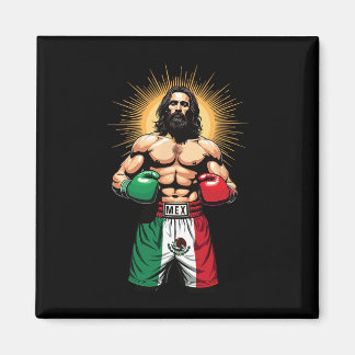 Mexicaanse Boksen Jezus Christus Mex Boksen Shorts Magneet