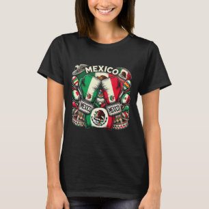 Mexicaanse Boksen Pride Handschoenen Sport Design T-shirt