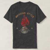Mexicaanse  bokser t-shirt (Design voorkant)