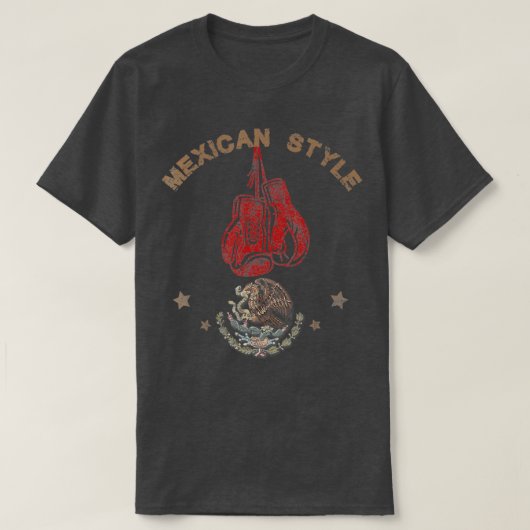 Mexicaanse  bokser t-shirt (Design voorkant)