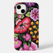  Mexicaanse borduurbloemen Case-Mate iPhone Case (Achterkant)