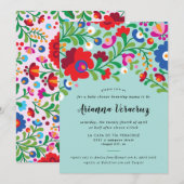 Mexicaanse borduurman Baby Boy Shower Invitation (Voorkant / Achterkant)
