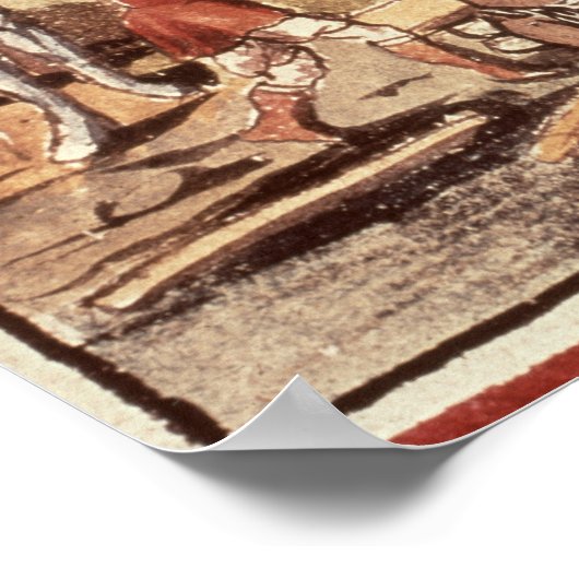 Mexicaanse botenbouwer poster (Hoek)