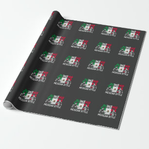 Mexicaanse boxe sport vecht Coach Boxer Fighter Cadeaupapier