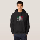 Mexicaanse boxe sport vecht Coach Boxer Fighter Hoodie (Voorkant volledig)