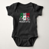 Mexicaanse boxe sport vecht Coach Boxer Fighter Romper (Voorkant)