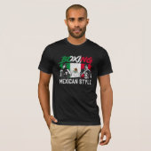 Mexicaanse boxe sport vecht Coach Boxer Fighter T-shirt (Voorkant volledig)