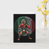 Mexicaanse boxing kaart (Gele Bloem)