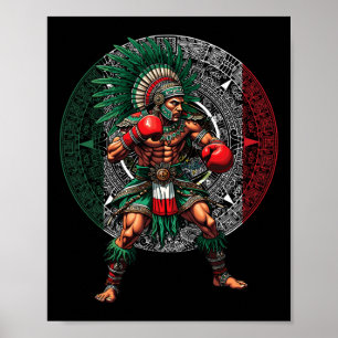 Mexicaanse boxing poster