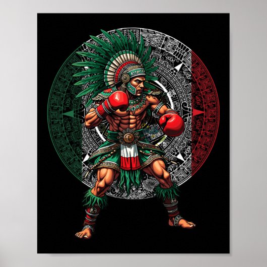 Mexicaanse boxing poster (Voorkant)