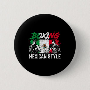 Mexicaanse boxing Sports Fight Coach Boxer Ronde Button 5,7 Cm