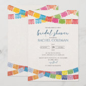 Mexicaanse bruids douche uitnodiging (Voorkant / Achterkant)