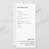 Mexicaanse bruiloft (Achterkant)