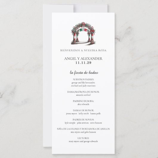 Mexicaanse bruiloft (Voorkant)