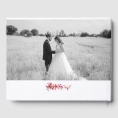 Mexicaanse bruiloft Hacienda rustieke Boho gastenb Gastenboek (Achterkant)