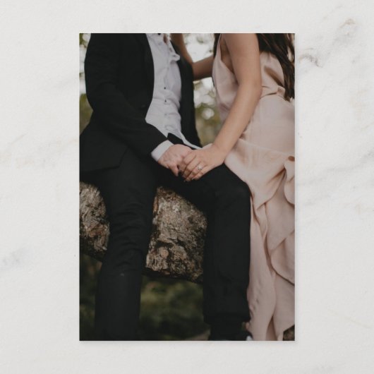 Mexicaanse bruiloft informatiekaartje (Achterkant)