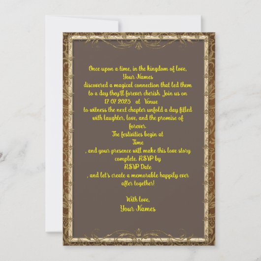 Mexicaanse bruiloft uitnodigingen (Voorkant)