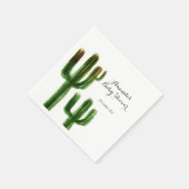 Mexicaanse Cactus Baby shower Papier Party servett Servet (Hoek)