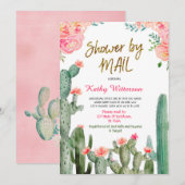 Mexicaanse Cactus Baby shower per post Kaart (Voorkant / Achterkant)