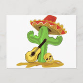 Mexicaanse Cactus Briefkaart (Voorkant)