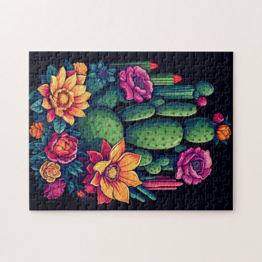 Mexicaanse Cactus Jigsaw puzzel (Horizontaal)