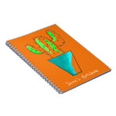 Mexicaanse cactus plant art notitieboek (Rechterzijde)