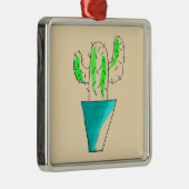 Mexicaanse cactus schattige saguaro-kunst metalen ornament (Rechts)