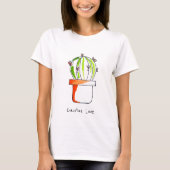 Mexicaanse cactus tekenkunst t-shirt (Voorkant)