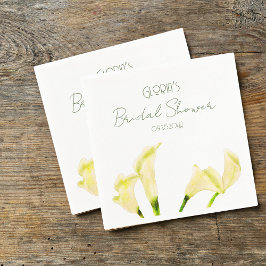 Mexicaanse Calla Lily Vrijgezellenfeest Papier Ser Servet