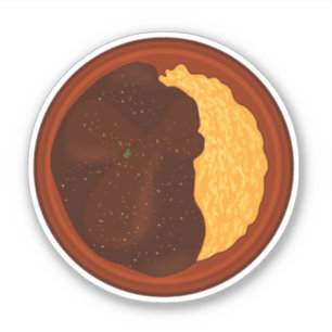 Mexicaanse Chicken Mole Sticker