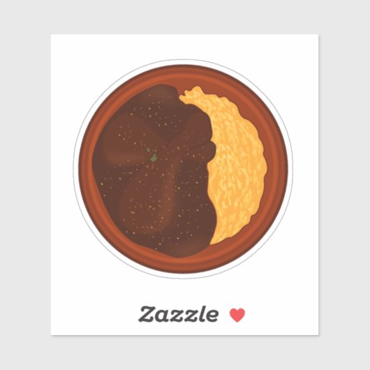 Mexicaanse Chicken Mole Sticker (Vel)