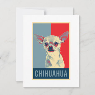 Mexicaanse Chihuahua Dog Portrait Pop Art