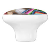 Mexicaanse chihuahuas decoratieve drawerknoppen keramische knop (Zijkant)