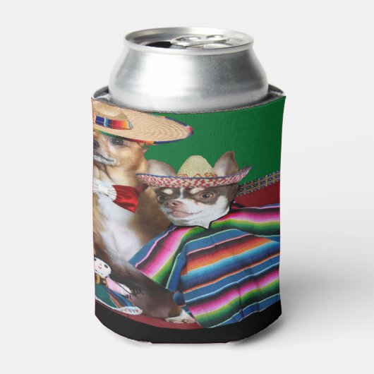 Mexicaanse Chihuahuas hond koelbox Blikjeskoeler (Blikje Voorkant)