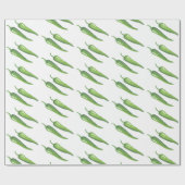 Mexicaanse Chili Cadeaupapier (Vlak)