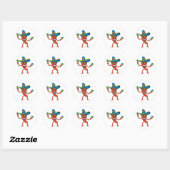 Mexicaanse Chili Pepper Ronde Sticker (Vel)