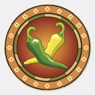 Mexicaanse Chili Peppers Sticker