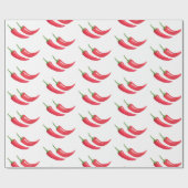 Mexicaanse Chilis Cadeaupapier (Vlak)