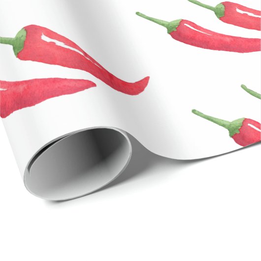 Mexicaanse Chilis Cadeaupapier (Rol Hoek)