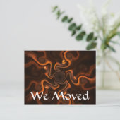 Mexicaanse chocolade aankondigingskaart (Staand voorkant)