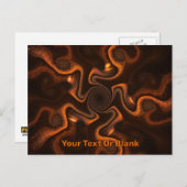 Mexicaanse chocolade briefkaart (Voorkant / Achterkant)