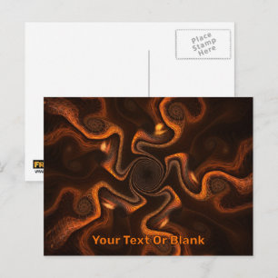 Mexicaanse chocolade briefkaart