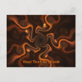 Mexicaanse chocolade briefkaart (Voorkant)