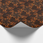 Mexicaanse chocolade cadeaupapier (Hoek)