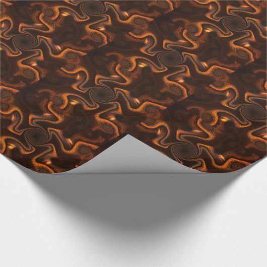 Mexicaanse chocolade cadeaupapier (Hoek)