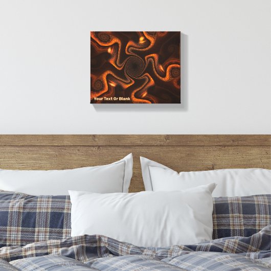 Mexicaanse chocolade canvas afdruk (Insitu (Slaapkamer))